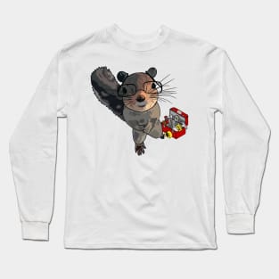 Dad Squirrel Long Sleeve T-Shirt